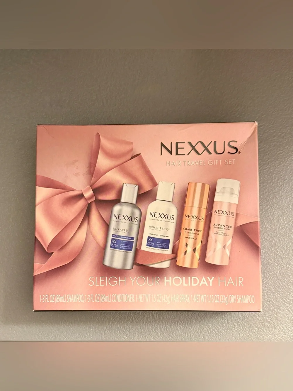 NIB NEXXUS Hair Travel Gift Set
